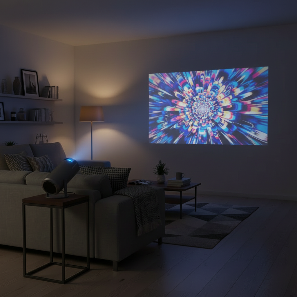 MagKubic — Mini Projecteur Portable pour Cinéma à la Maison