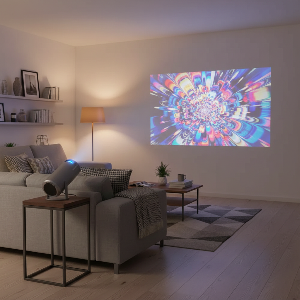 MagKubic — Mini Projecteur Portable pour Cinéma à la Maison